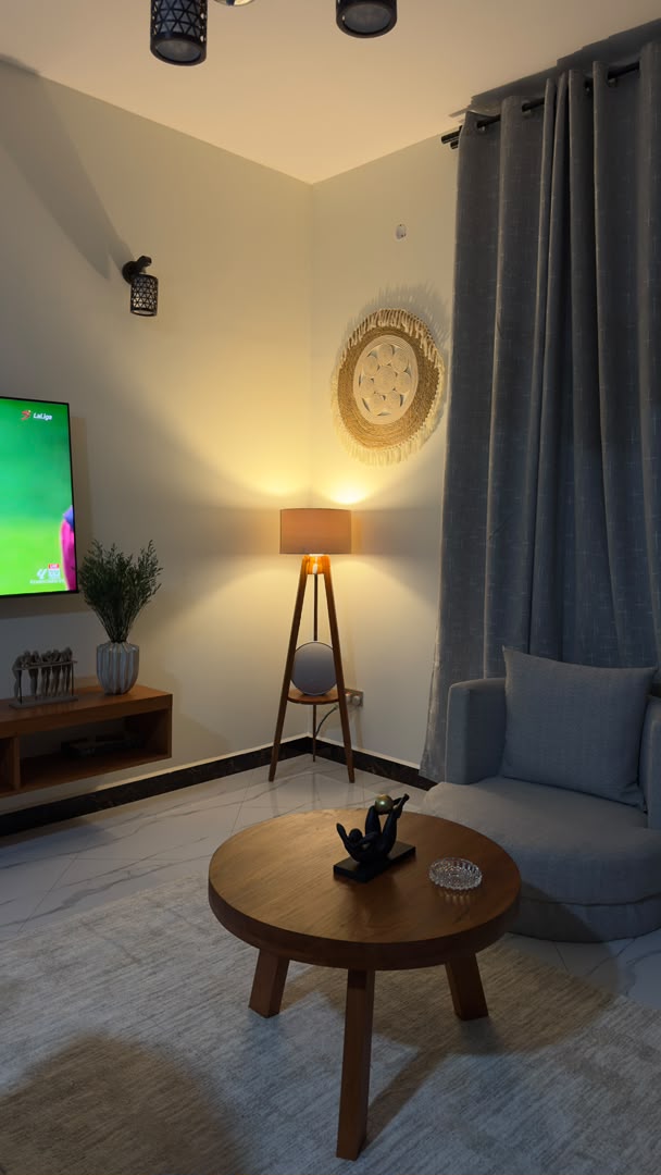 Lounge with smart TV